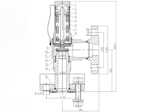 DA22F-40P (25HC) Клапаны предохранительные