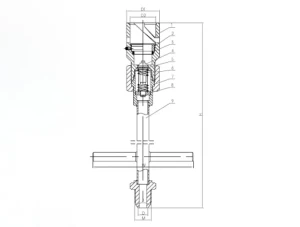 DHJ-10F1 (G1) Штуцер газовозвратный СПГ